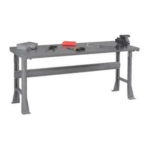 TENNSCO WB-1-3696S Fixed Leg Workbench 96w x 36d x 33-1/2 Inch Height | AD9LYC 4TKP1