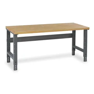 TENNSCO WBA-1-3072W Workbench 72wx30dx27-7/8 To 35-3/8 Inch Height | AB2VTX 1PA87