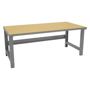 TENNSCO WBA-1-3672SHB Workbench 36 Inch Depth 1800 lbs Adjustable Legs | AH9APF 39FL63