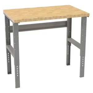 TENNSCO WBAT-1-3048W Workbench 48 Inch Width x 30 Inch Depth 3800 lbs | AH9APJ 39FL66