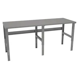 TENNSCO WBAT-1-3696S Workbench 96 Inch Width x 36 Inch Depth x 4000 lbs Steel | AH9AMR 39FL27