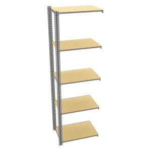 TENNSCO ZA10-3624A-5D Boltless Shelving Unit 36 Inch Width x 24 inch Depth x 120 Inch Height | AH9AXQ 39FN38