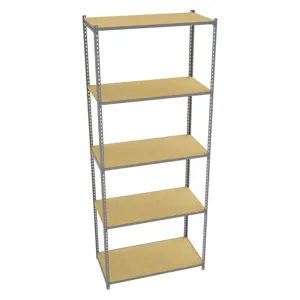 TENNSCO ZA10-4824S-5D Boltless Shelving Unit 48 Inch Width x 24 inch Depth x 120 Inch Height | AH9AXW 39FN43