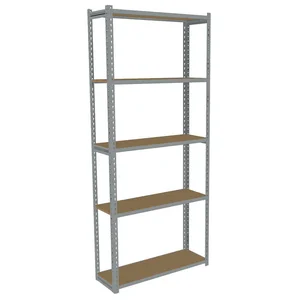 TENNSCO ZA7-3612S-5D Boltless Shelving Starter 36 x 12 5 Shelf | AH6XKJ 36K430