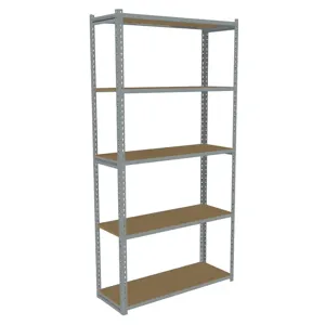 TENNSCO ZA7-3615S-5D Boltless Shelving 36 x 15 Particleboard | AD4XPH 44P707