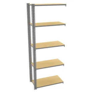 TENNSCO ZA8-3618A-5D Boltless Shelving Unit 36 Inch Width x 18 Inch Depth x 96 Inch Height | AH9AVZ 39FM99