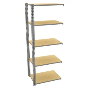 TENNSCO ZA8-3624A-5D Boltless Shelving Unit 36 Inch Width x 24 inch Depth x 96 Inch Height | AH9AWB 39FN02