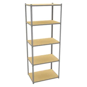 TENNSCO ZA8-3624S-5D Boltless Shelving Unit 36 Inch Width x 24 inch Depth x 96 Inch Height | AH9AWC 39FN03