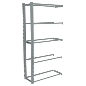 TENNSCO ZAH7-4815A-5 Boltless Shelving Add-on 48 x 15 5 Shelf | AD4XJU 44P601