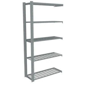 TENNSCO ZAH7-4215A-5W Boltless Shelving Add-on 42 x 15 Wire | AD4XMJ 44P661