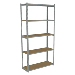 TENNSCO ZAH7-4215S-5D Boltless Shelving 42 x 15 Particleboard | AD4XKU 44P624