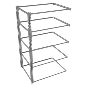 TENNSCO ZAH7-4836A-5 Boltless Shelving Add-on 48 x 36 5 Shelf | AD4XKC 44P609