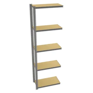 TENNSCO ZB10-3618A-5D Boltless Shelving Unit 36 Inch Width x 18 Inch Depth x 120 Inch Height | AH9AXX 39FN44