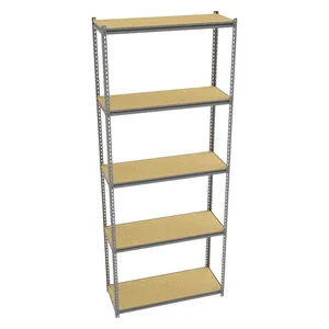 TENNSCO ZB10-4818S-5D Boltless Shelving Unit 48 Inch Width x 18 Inch Depth x 120 Inch Height | AH9AYC 39FN49