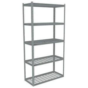 TENNSCO ZB7-4815S-5W Boltless Shelving Starter 48 x 15 Wire | AD4YEL 44R035