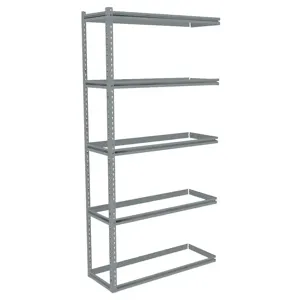 TENNSCO ZB7-4218A-5 Boltless Shelving Add-on 42 x 18 5 Shelf | AD4XZG 44P915