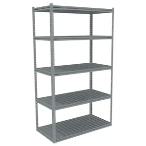 TENNSCO ZB7-3624S-5C Boltless Shelving Starter 36 x 24 Steel | AD4YFY 44R069