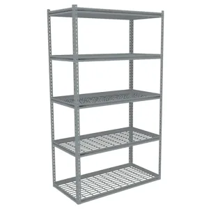 TENNSCO ZB7-3624S-5W Boltless Shelving Starter, 36 Width, 24 Depth, 84 Height | AD4YDP 44R015