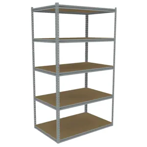 TENNSCO ZB7-4230S-5D Boltless Shelving 42 x 30 Particleboard | AD4YBR 44P970