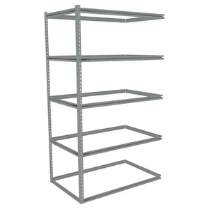 TENNSCO ZB7-3636A-5 Boltless Shelving Add-on 36 x 36 5 Shelf | AD4XZA 44P909