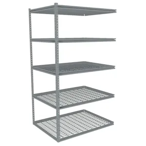 TENNSCO ZB7-3636A-5W Boltless Shelving Add-on 36 x 36 Wire | AD4YDV 44R020