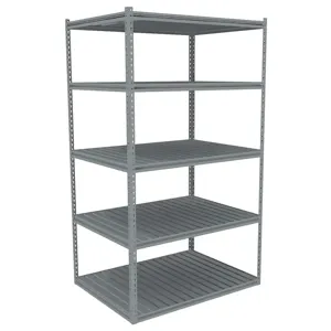 TENNSCO ZB7-4836S-5C Boltless Shelving Starter 48 x 36 Steel | AD4YGE 44R075