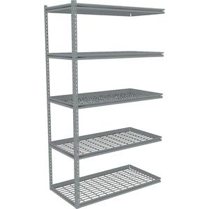 TENNSCO ZB7-4824A-5W Boltless Shelving Add-on 48 x 24 Wire | AD4YER 44R040