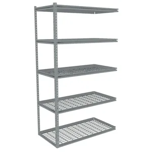 TENNSCO ZB7-4230A-5W Boltless Shelving Add-on 42 x 30 Wire | AD4YEF 44R030