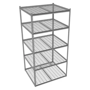 TENNSCO ZB7-4236S-5W Boltless Shelving Starter 42 x 36 Wire | AD4YEG 44R031