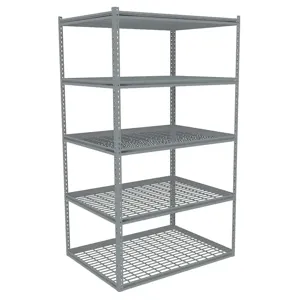 TENNSCO ZB7-4830S-5W Boltless Shelving Starter 48 x 30 Wire | AD4YET 44R041