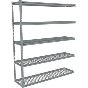 TENNSCO ZB7-6012A-5W Boltless Shelving Add-on 60 x 12 Wire | AD4YEY 44R046