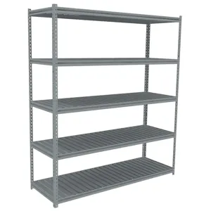 TENNSCO ZB7-7224S-5C Boltless Shelving Starter 72 x 24 Steel | AD4YGN 44R083