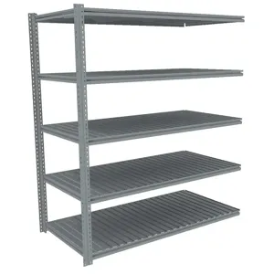 TENNSCO ZB7-6036A-5C Boltless Shelving Add-on 60 x 36 Steel | AD4YGK 44R080