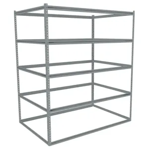 TENNSCO ZB7-7248S-5 Boltless Shelving Starter 72 x 48 5 Shelf | AD4YAZ 44P954