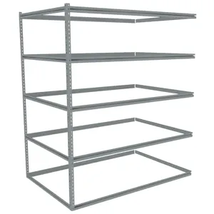 TENNSCO ZB7-7236A-5 Boltless Shelving Add-on 72 x 36 5 Shelf | AD4YAY 44P953