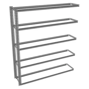 TENNSCO ZB7-7215A-5 Boltless Shelving Add-on 72 x 15 5 Shelf | AD4YAP 44P945