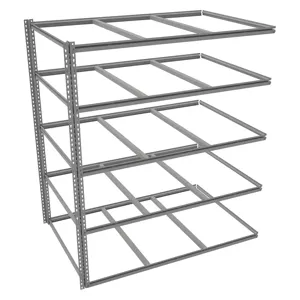 TENNSCO ZB7-7248A-5 Boltless Shelving Add-on 72 x 48 5 Shelf | AD4YBA 44P955