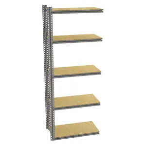 TENNSCO ZB8-3618A-5D Boltless Shelving Unit 36 Inch Width x 18 Inch Depth x 96 Inch Height | AH9AWH 39FN08