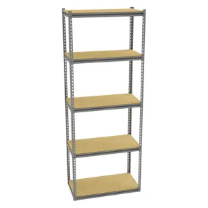 TENNSCO ZB8-3618S-5D Boltless Shelving Unit 36 Inch Width x 18 Inch Depth x 96 Inch Height | AH9AWJ 39FN09