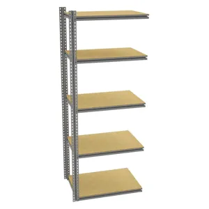 TENNSCO ZB8-3624A-5D Boltless Shelving Unit 36 Inch Width x 24 inch Depth x 96 Inch Height | AH9AWK 39FN10