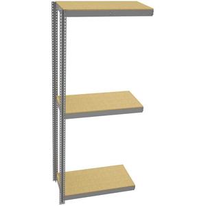 TENNSCO ZLC10-4824A-3D Boltless Shelving Unit 48 Inch Width x 24 inch Depth x 120 Inch Height | AH9AYF 39FN52