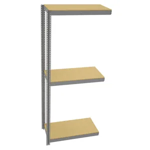 TENNSCO ZLC10-4824A-3D Boltless Shelving Unit 48 Inch Width x 24 inch Depth x 120 Inch Height | AH9AYF 39FN52