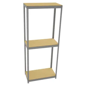 TENNSCO ZLC10-4824S-3D Boltless Shelving Unit 48 Inch Width x 24 inch Depth x 120 Inch Height | AH9AYG 39FN53