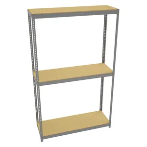 TENNSCO ZLC10-7224S-3D Boltless Shelving Unit 72 Inch Width x 24 inch Depth x 120 Inch Height | AH9AYJ 39FN55