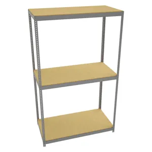 TENNSCO ZLC10-7236S-3D Boltless Shelving Unit 72 Inch Width x 36 Inch Depth x 120 Inch Height | AH9AYL 39FN57