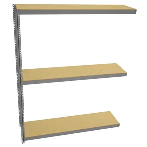 TENNSCO ZLC10-9624A-3D Boltless Shelving Unit 96 Inch Width x 24 inch Depth x 120 Inch Height | AH9AYM 39FN58