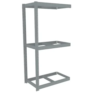 TENNSCO ZLC7-4218A-3 Boltless Shelving Add-on 42 x 18 3 Shelf | AD4WKZ 44P094