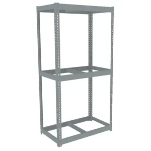 TENNSCO ZLC7-4224S-3 Boltless Shelving Starter 42 x 24 3 Shelf | AD4WLA 44P095