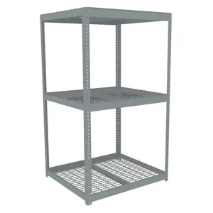 TENNSCO ZLC7-4242S-3W Boltless Shelving Starter 42 x 42 Wire | AD4WWN 44P317