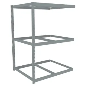 TENNSCO ZLC7-7242A-3 Boltless Shelving Add-on 72 x 42 3 Shelf | AD4WMJ 44P127